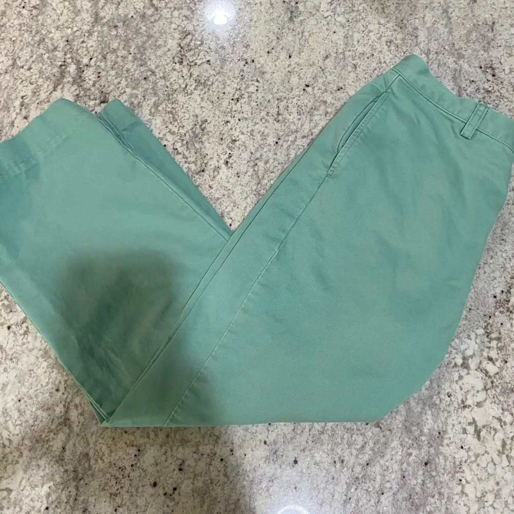 Vineyard Vines Kids Green Chino Slacks Size 16 Seafoam Preppy Pants